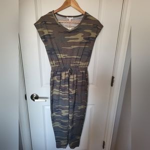 GB Girls sz L (12) Camo Romper